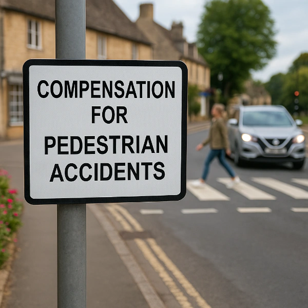 compensation for pedestrian accidents in Moreton-in-Marsh